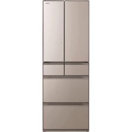 2022年製 日立 6ドア冷蔵庫 R-HW54R(XN) 540L 両開きタイプ HITACHI